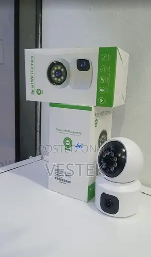 4g Sim Card Dual Lens 4mp Night Vision CCTV Home Security Baby Monitor