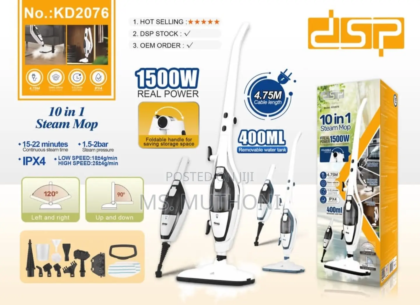 10 in 1 Steam Mop