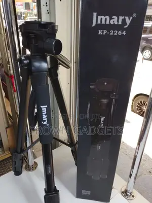 Jmary Kp-2264 Camera Tripod With 3-Way Pan Head