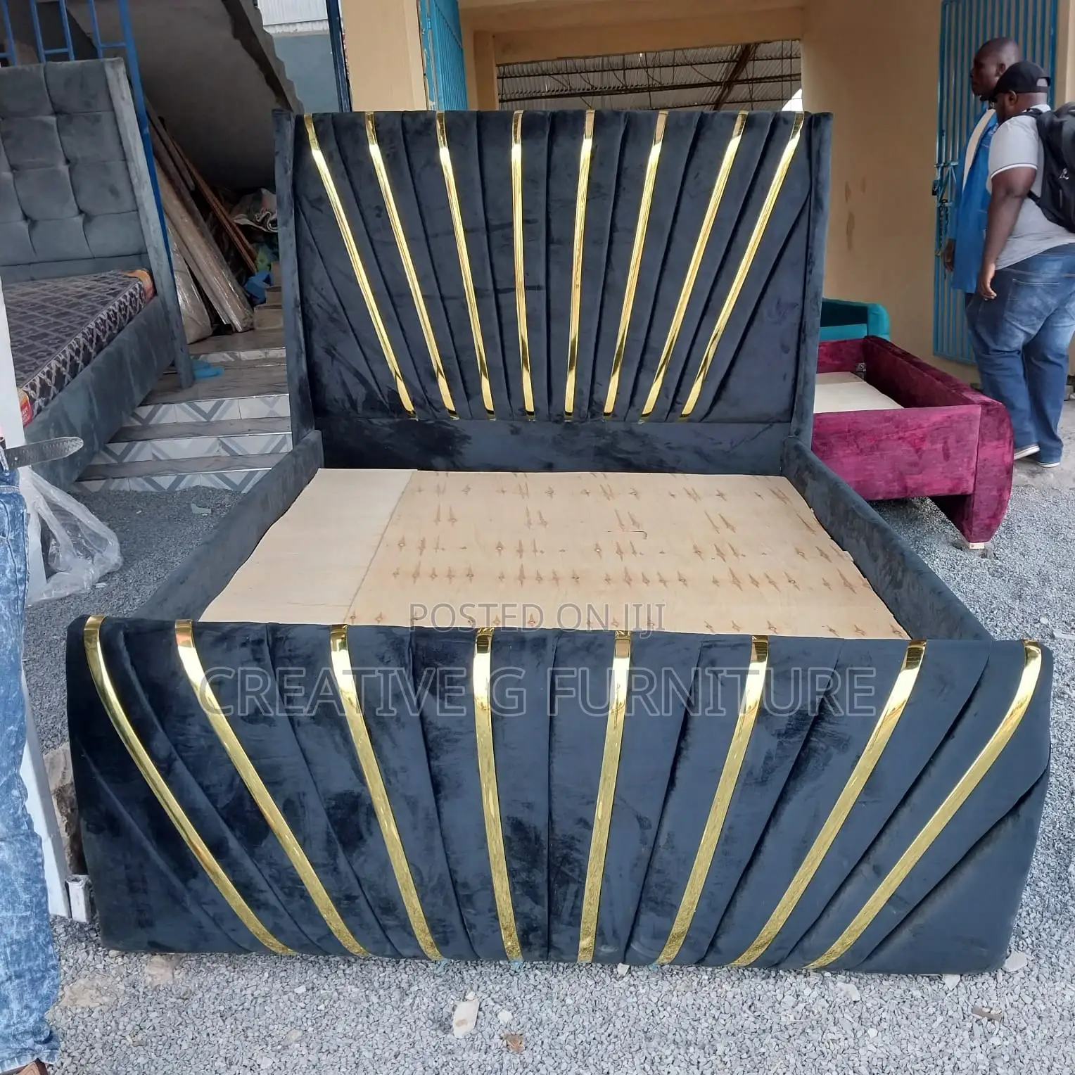 Strong Wooden 5by6 Master Bed