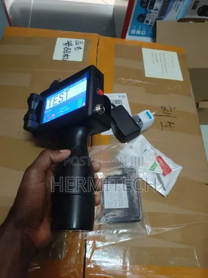 Handheld Printer Inkjet Printer With Black Cartridge