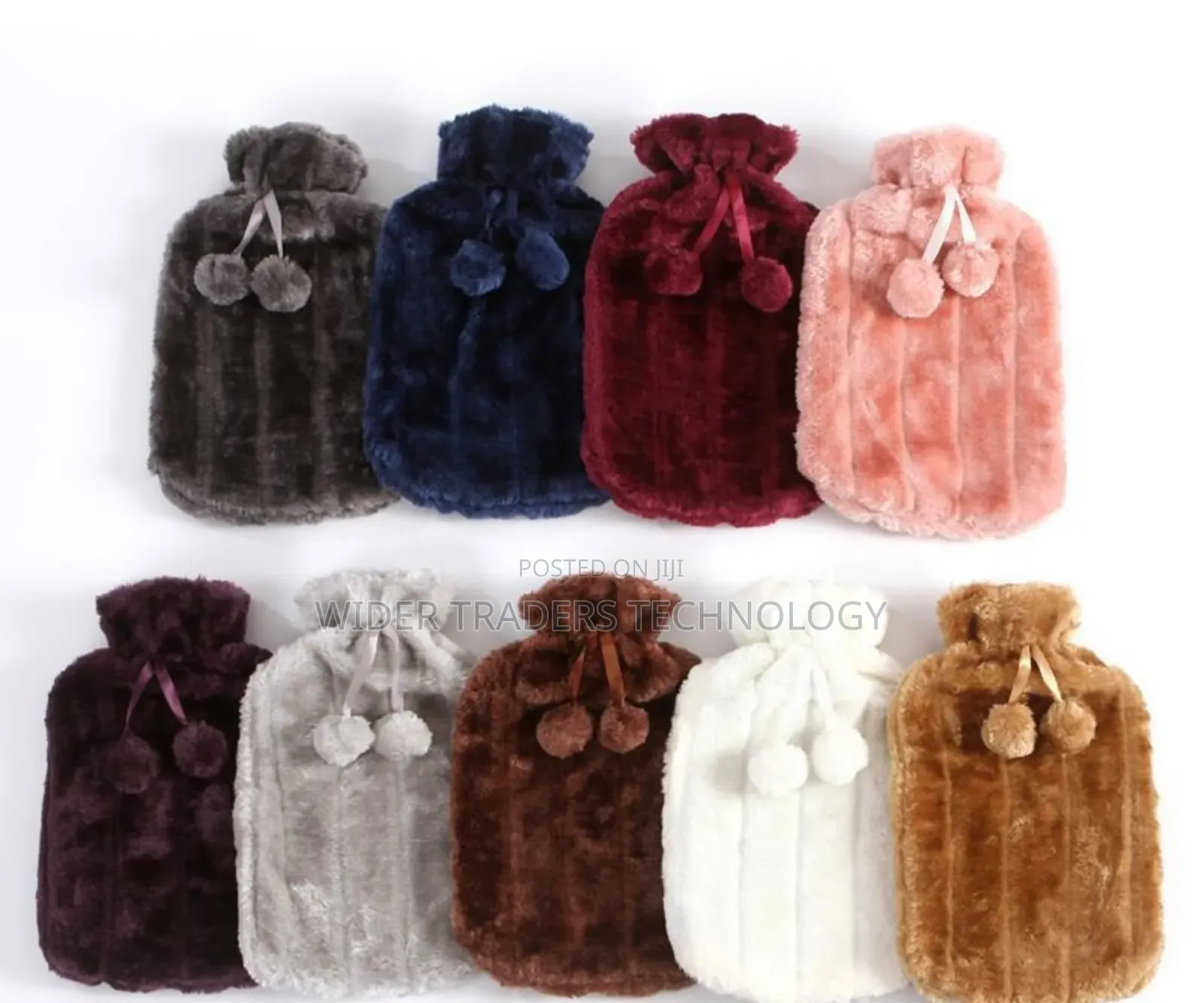 Soft Plush Hot Water Bottles 
Capacity 2l