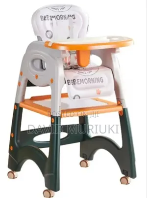 Orange / Pink 2in1 Feeding Chair