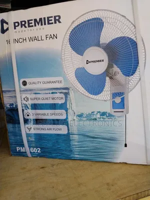 Premier 16" Wall Fan - Energy Saving | Silent | Fast Cooling