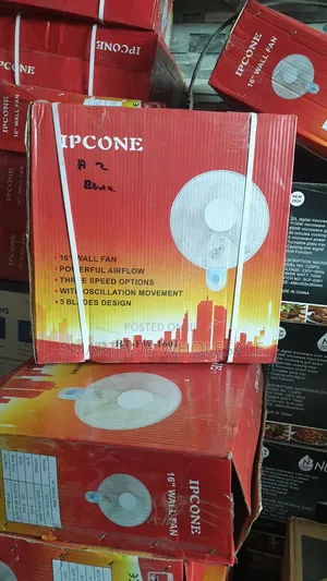 5 Blade Ipcone 16" Wall Fan
