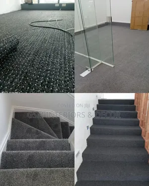 Wall to Wall Carpets and Office Carpets in Grey Impressions