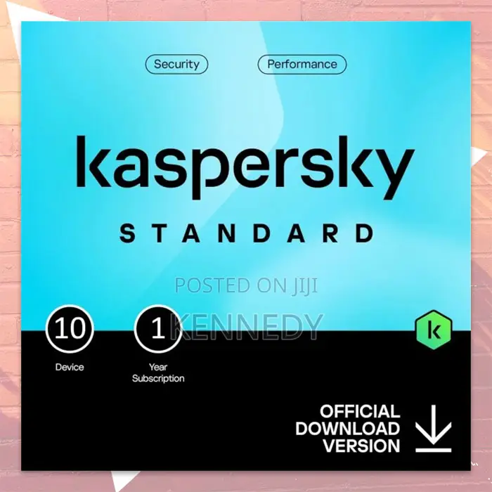Kaspersky Standard 2026 - 10 Users 1 Year