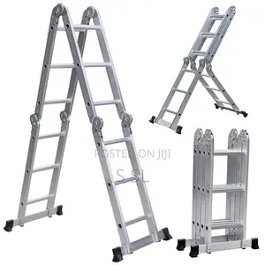Anti-Slip Aluminium Ladder Heavy Duty 4x3