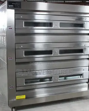 New Three Deck Nine Tray Oven