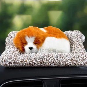 Mini Sleeping Puppy For Decorating