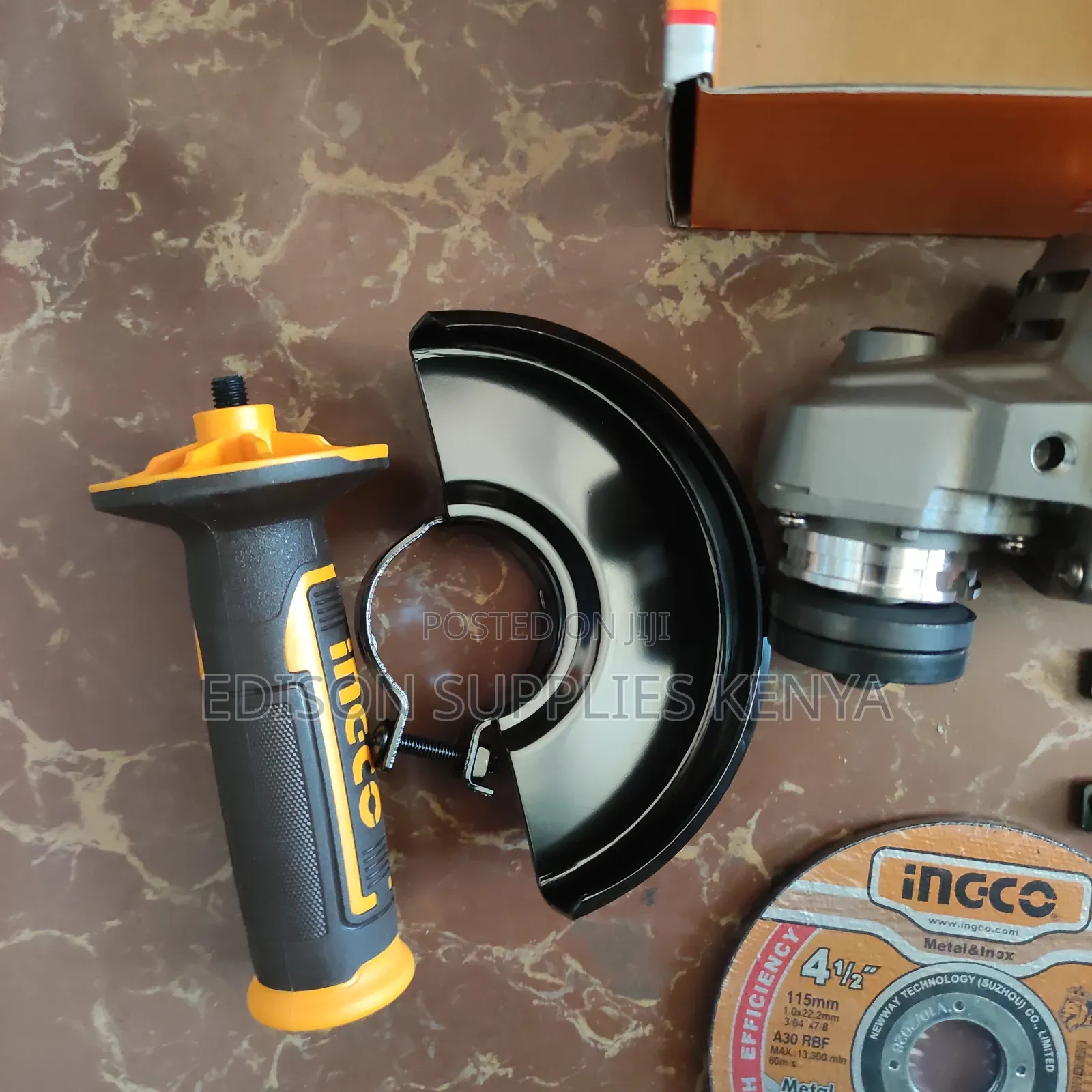 Ingco Cordless Angle Grinder 20v 4.0ah Battery Rechargeable