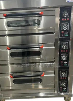New Brand Three Deck Six Tray Oven