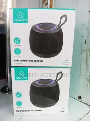 Yin Series Usams Mini Portable Bluetooth Speaker With Coloured Light
