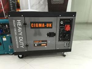 Cigma Uk 10kva Dual Phase Silent Diesel Generator With Ats in Kenya