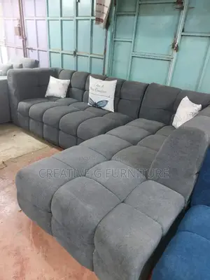 Elegant Grey Sofa Set