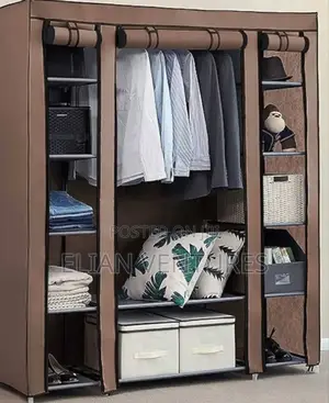 Newly Arrived Three Column Portable Wardrobe