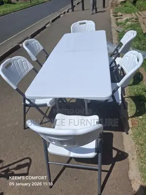 6seater Modern Foldable Dining Table
