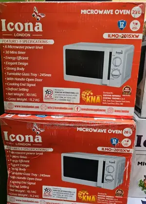 20 Litres Icona Manual Microwave