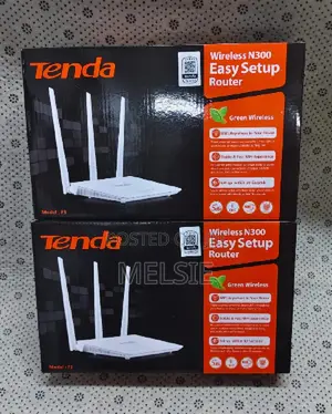 Tenda F3 300mbps Wireless Router Powerful Wi-Fi Coverage
