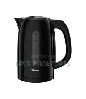 Cordless Electric Kettle 1.7 Liters Black- Rm/766