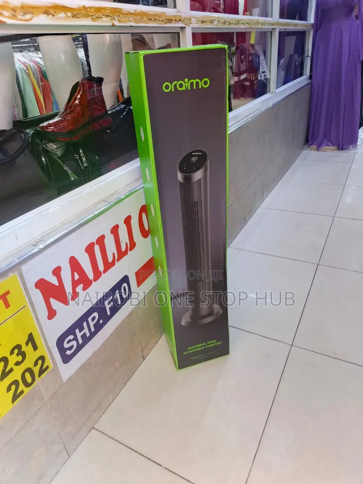Oraimo 40-Inch Tower Fan With Timer