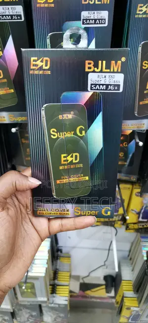 Mikoo Tempered Glass Screen Protector for Samsung Galaxy J6+