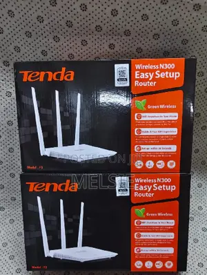 New Tenda F3 300mbps Wi-Fi Router With Ip-Based Bandwidth Control