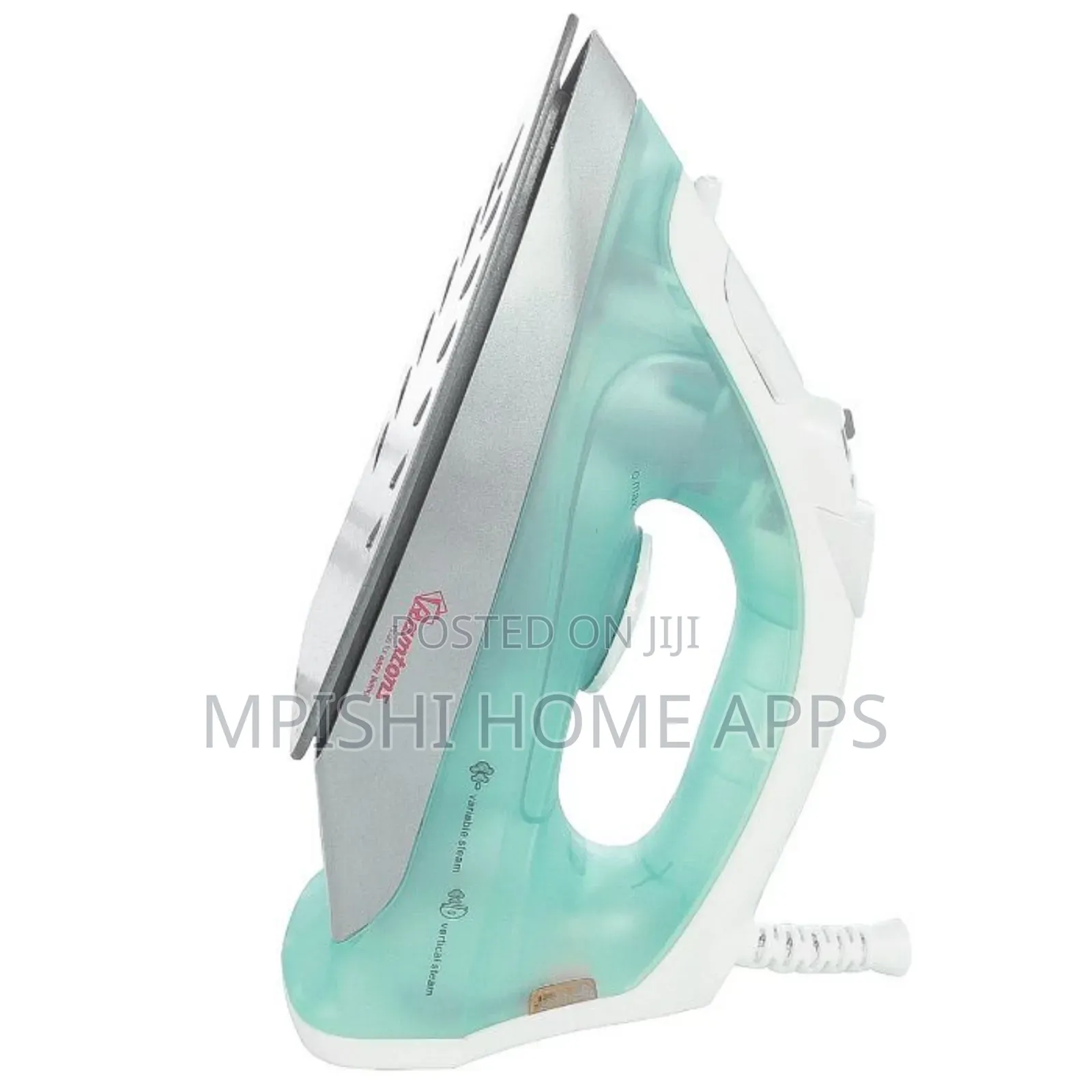 Green and White Steam Iron - Rm/306
