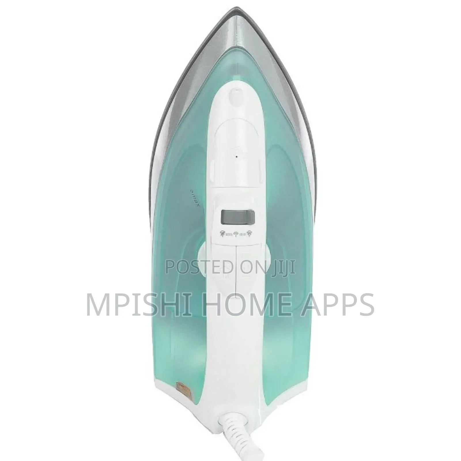 Green and White Steam Iron - Rm/306