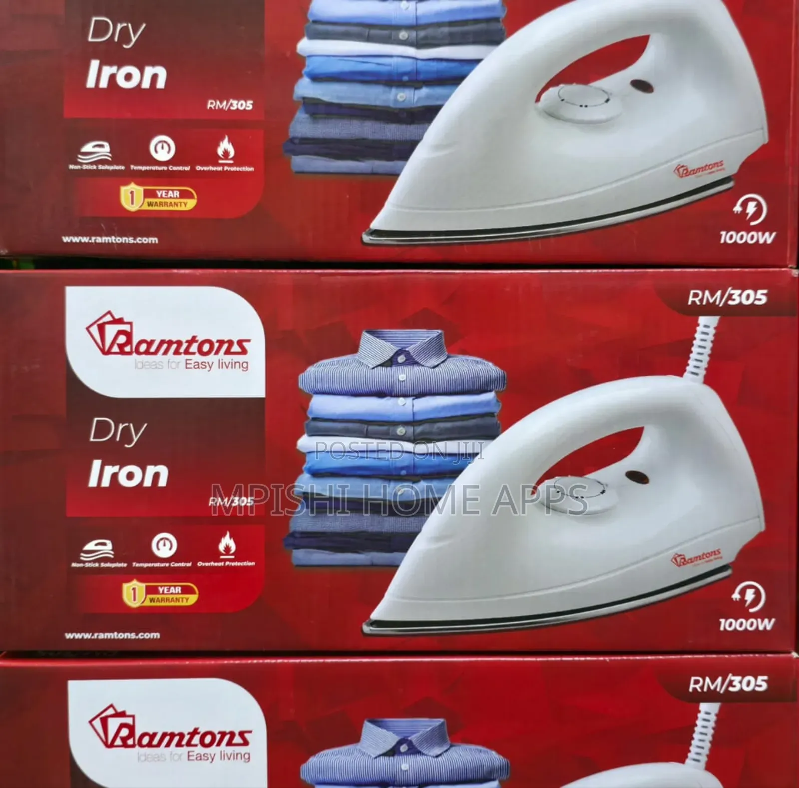 White Dry Iron-Rm/305