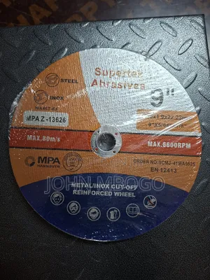 Cutting Disc , 9 Inch , 10 Pcs