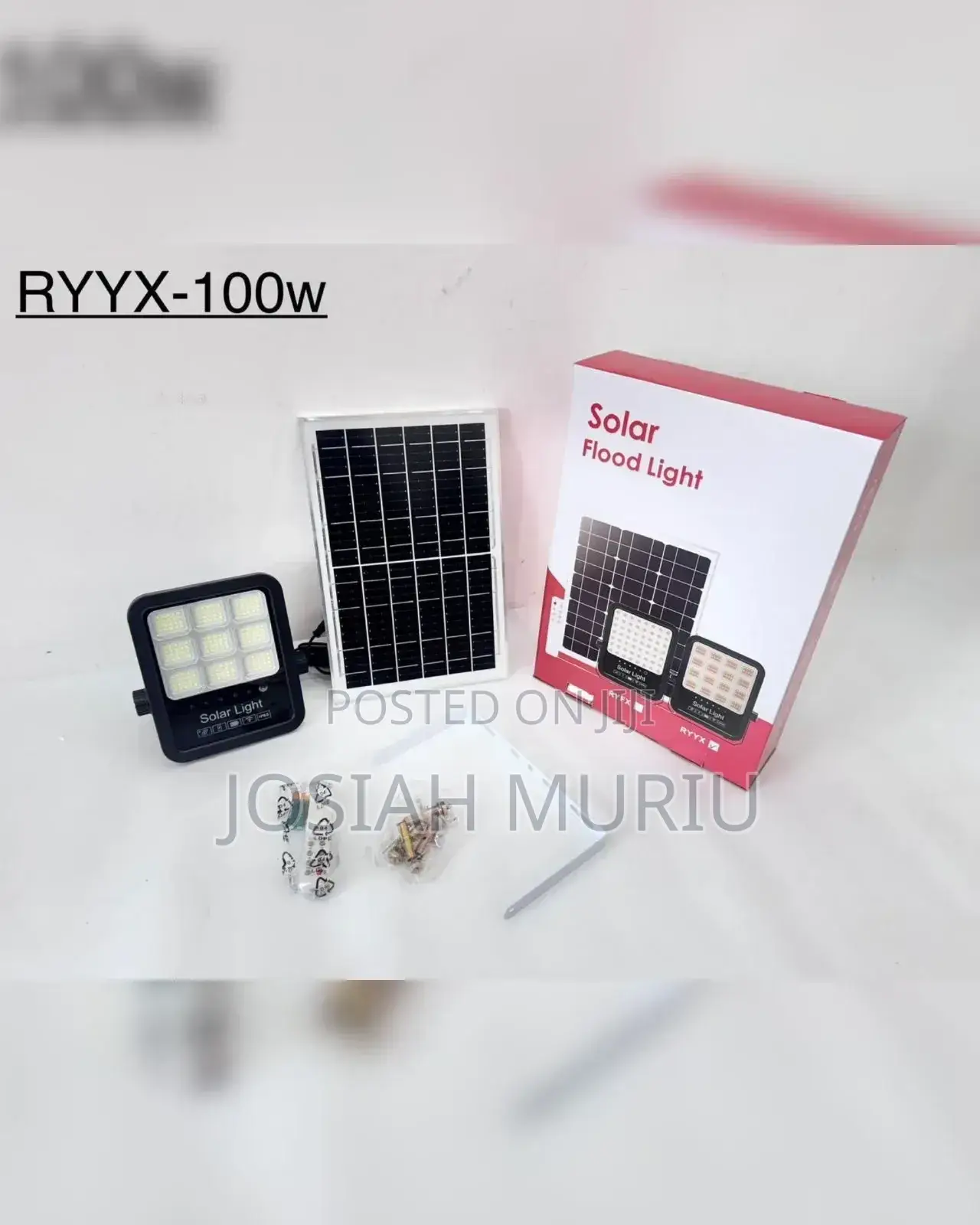 Ryyx-100w Solar Flood Light.