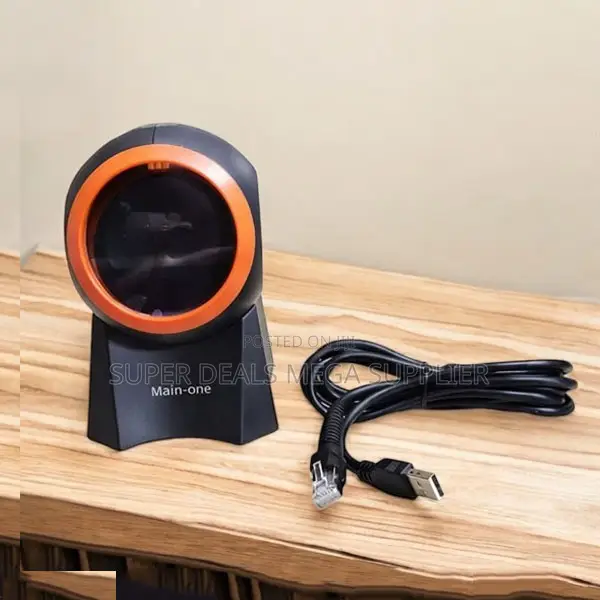 Windows Compatible 1d 2d Desktop Barcode Scanner Usb Wired