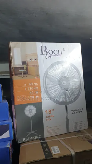 Roch 18′′ Inch Standing Fans With Remote Control