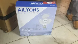 Ailyons 16inch Wall Fan 3 Speed Control Panel Full