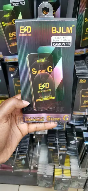 Olute Edge to Edge Tempered Glass Screen Protector for Tecno Camon 18