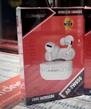 *Aldeepo TWS 650*
(Rubber Tips)
- Super Bass
-Ear Pods