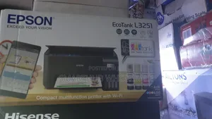 Epson Ecotank L3251 A4 Wifi Wireless All in One Ink Tank Printer