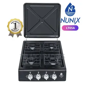New Model Nunix Table Top Cooker Full Gas Burner Stove