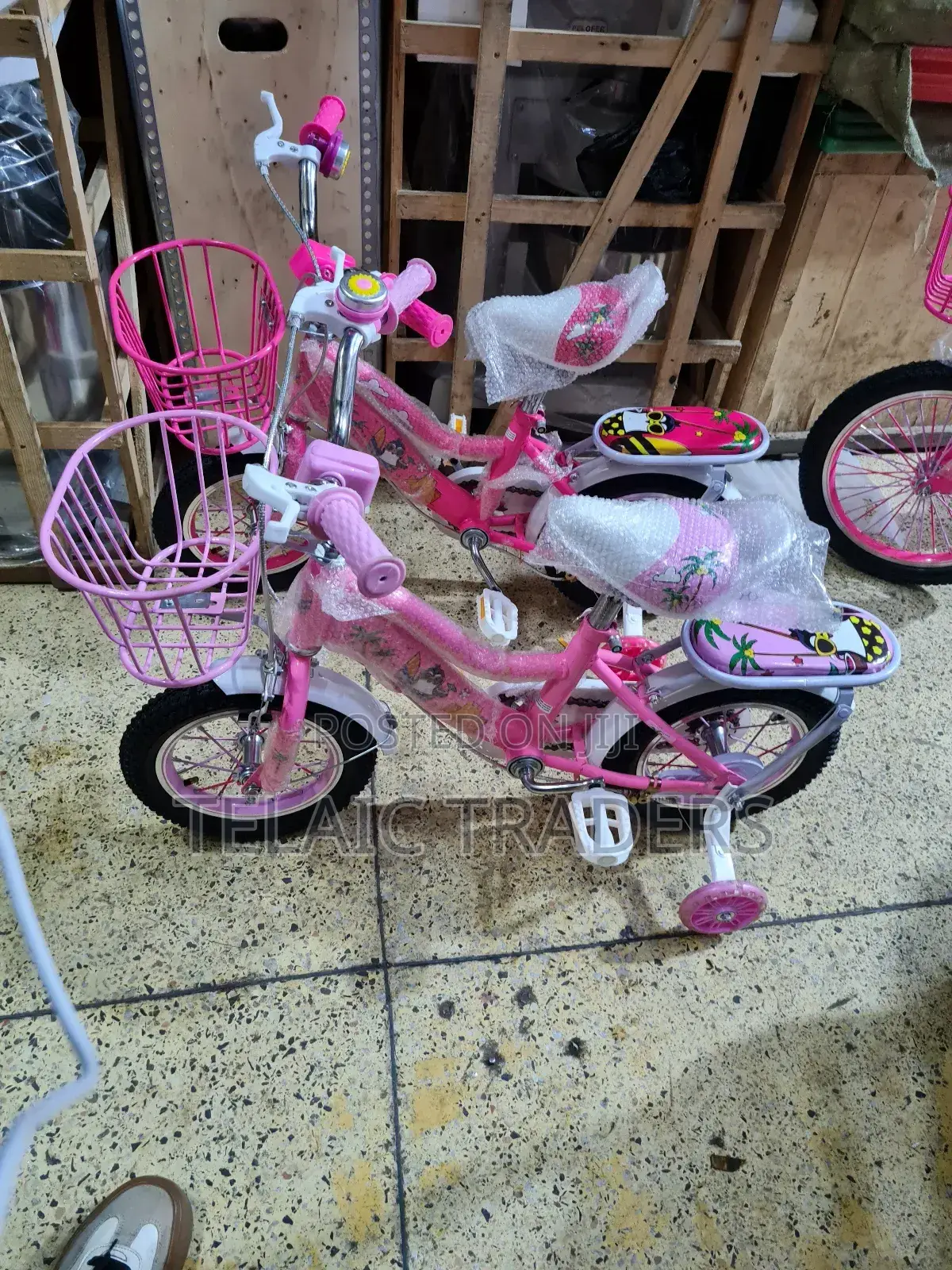 Size 12 Pink Bike