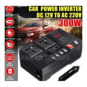 *300w Car Power Inverter Dc to Ac 12v to 220v .