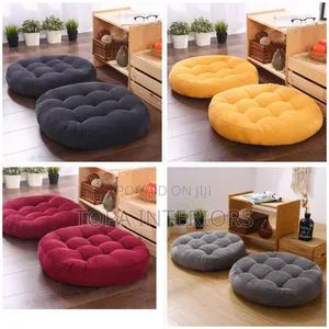 Decorative Round Floor Pillows