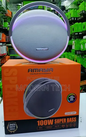 Amaya Asp-Hk7 100w Super Bass Wireless Portable Audio System