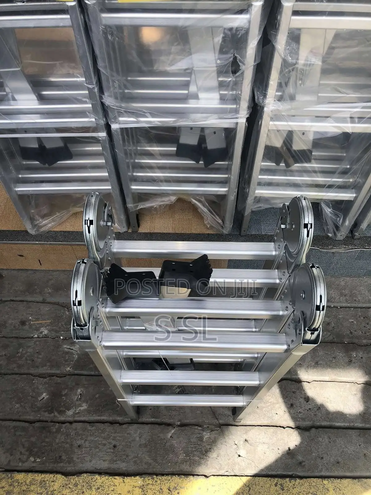 Foldable Aluminium Multipurpose Ladder 4x3