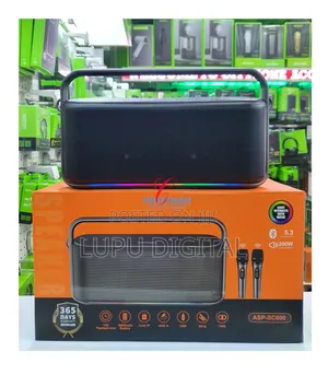 Amaya Asp-Sc600 *200w* Audio Power Speaker With Mic