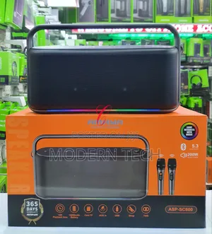 Amaya Asp‐Sc600 200w Wireless Audio Speaker With Deep Bass