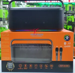 Amaya Asp‐Sc600 200w Outdoor Indoor Party Speaker