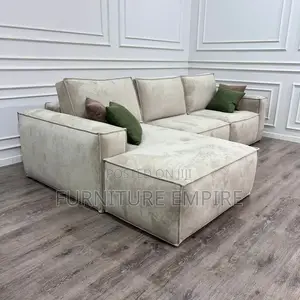 Effective Cushy 6 Seater L Sofa Set