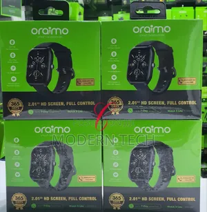 Oraimo Watch 5 Lite 2.01" Hd Ip68 Smart Watch