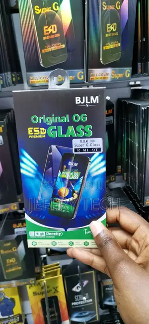 Linlo Tempered Glass Screen Protector Compatible for Redmi 9t